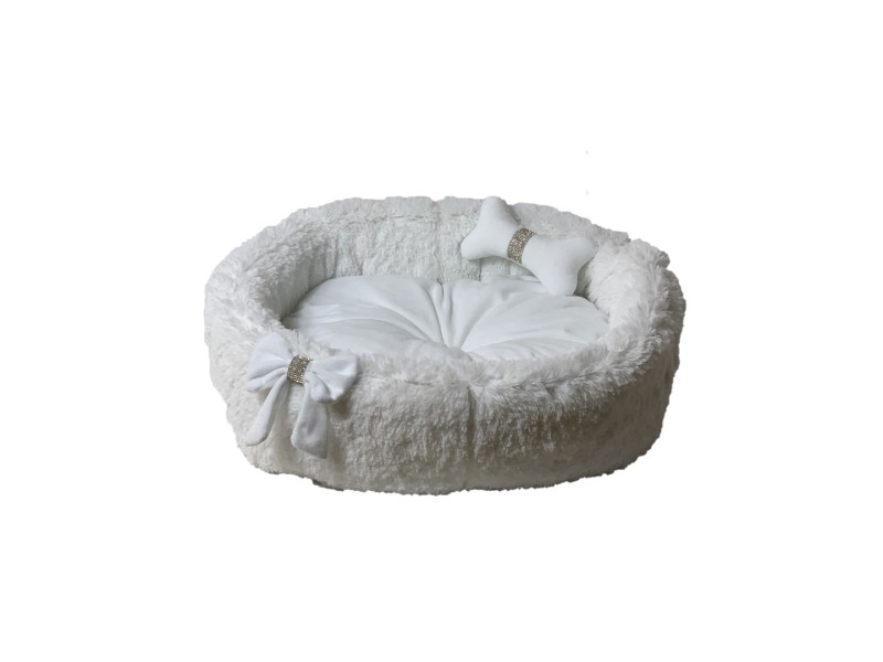 GO GIFT Cocard white L - pet bed - 55 x 52 x 18 cm DLZGGFDSU0081 – Go Gift Легла, постелки и къщички
