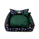 GO GIFT Dog and cat bed XL - green - 100x90x18 cm DLZGGFDSU0012 – Go Gift Легла, постелки и къщички