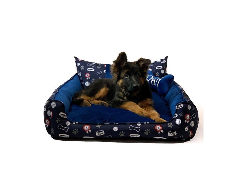 GO GIFT Dog and cat bed XL - navy blue - 100x80x18 cm DLZGGFDSU0015 – Go Gift Легла, постелки и къщички