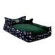 GO GIFT Dog and cat bed XXL - green - 110x90x18 cm DLZGGFDSU0013 – Go Gift Легла, постелки и къщички