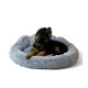 GO GIFT Dog and cat bed XXL - grey - 85x85 cm DLZGGFDSU0034 – Go Gift Легла, постелки и къщички