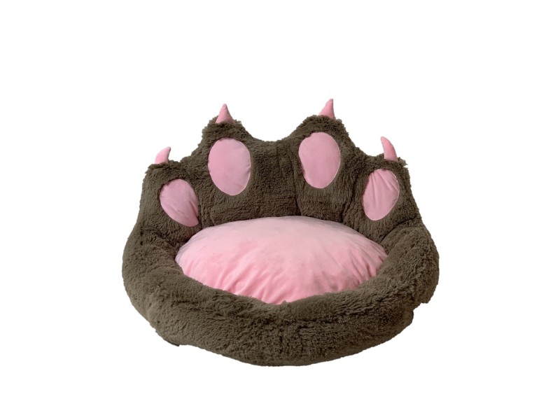 GO GIFT Dog and cat bed - brown - 75x75 cm DLZGGFDSU0009 – Go Gift Легла, постелки и къщички