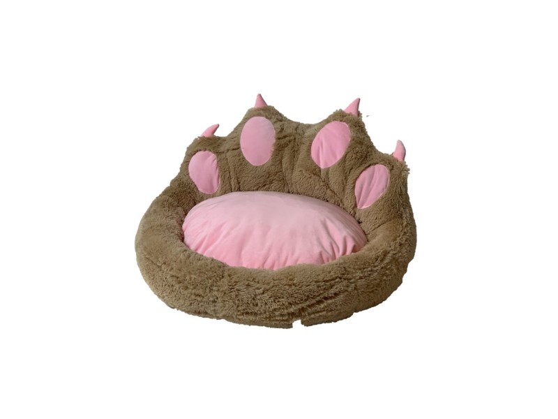 GO GIFT Dog and cat bed - camel - 75x75 cm DLZGGFDSU0010 – Go Gift Легла, постелки и къщички