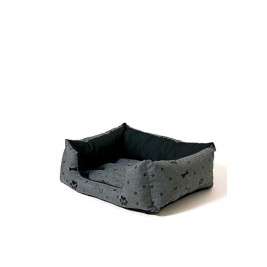 GO GIFT Dog bed L - graphite - 65x45x15 cm