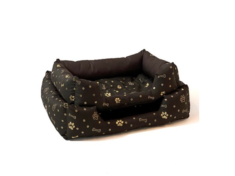 GO GIFT Dog bed XXL - brown - 90x63x16 cm DLZGGFDSU0006 – Go Gift Легла, постелки и къщички
