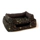GO GIFT Dog bed XXL - brown - 90x63x16 cm DLZGGFDSU0006 – Go Gift Легла, постелки и къщички