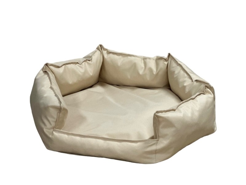 GO GIFT Hexagon beige XXL - pet bed - 90 x 63 x 16 cm 6 BE XL – Go Gift Легла, постелки и къщички
