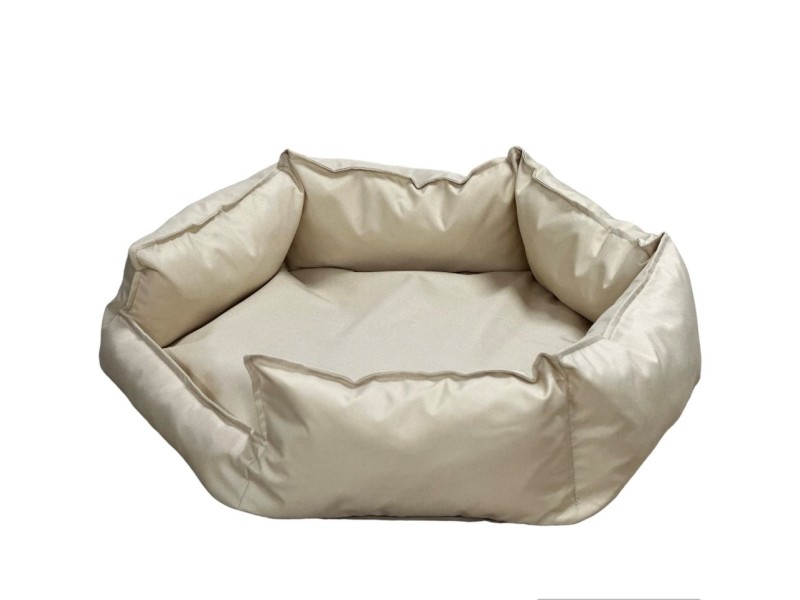 GO GIFT Hexagon beige XXL - pet bed - 90 x 63 x 16 cm 6 BE XL – Go Gift Легла, постелки и къщички