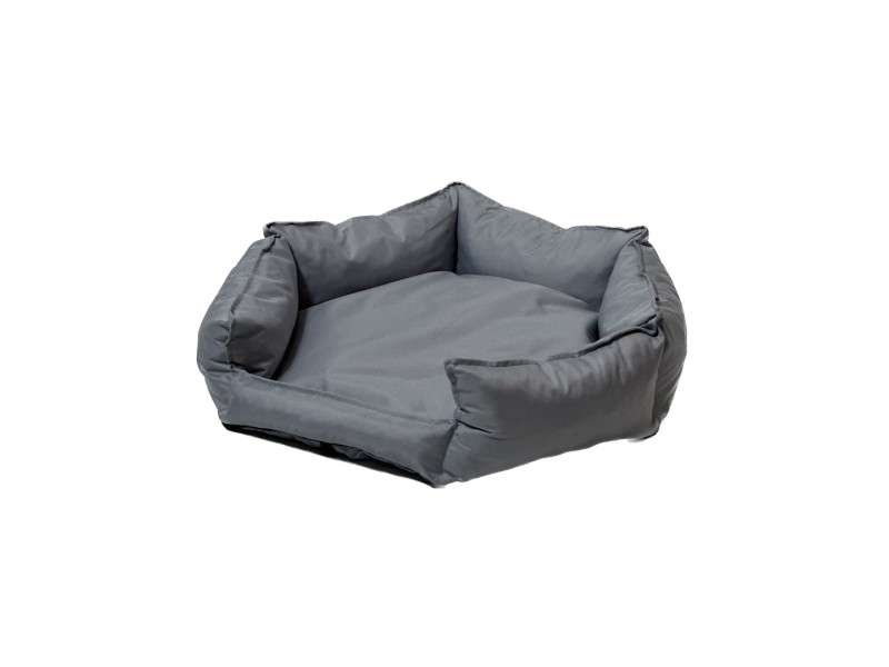GO GIFT Hexagon grey XXL - pet bed - 90 x 63 x 16 cm DLZGGFDSU0094 – Go Gift Легла, постелки и къщички