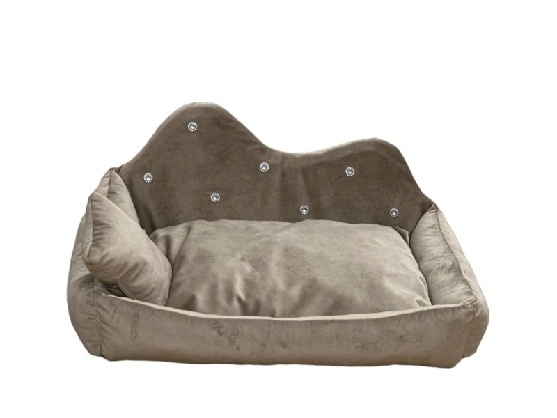 GO GIFT Prince beige L - pet bed - 52 x 42 x 10 cm PRINCE BE L – Go Gift Легла, постелки и къщички