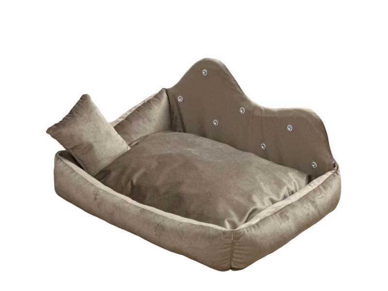 GO GIFT Prince beige XXL - pet bed - 70 x 55 x 12 cm GO GIFT Prince beige XXL - pet bed - 70 x 55 x 12 cm PRINCE BE XXL – Go Gift Легла, постелки и къщички