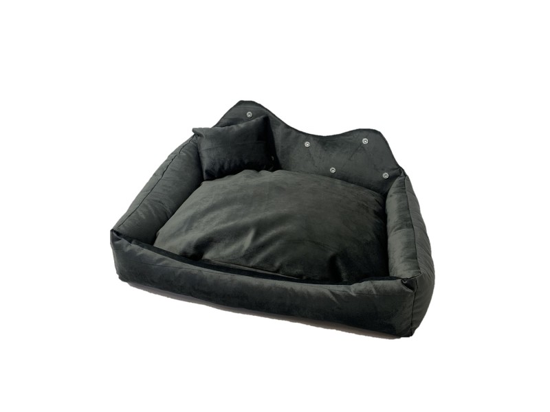 GO GIFT Prince graphite XXL - pet bed - 70 x 55 x 12 cm DLZGGFDSU0040 – Go Gift Легла, постелки и къщички