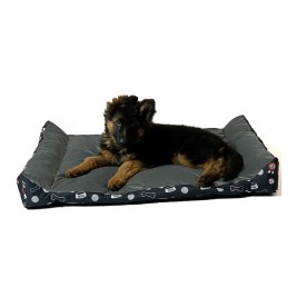 GO GIFT Rex graphite XXL - pet bed - 105 x 75 x 8 cm