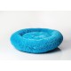 GO GIFT Shaggy blue M - pet bed - 57 x 57 x 10 cm DLZGGFDSU0062 – Go Gift Легла, постелки и къщички