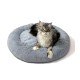 GO GIFT Shaggy grey L - pet bed - 66 x 66 x 10 cm DLZGGFDSU0057 – Go Gift Легла, постелки и къщички