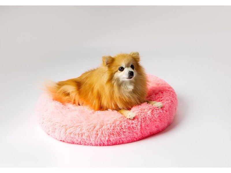 GO GIFT Shaggy pink XL - pet bed - 80 x 83 x 10 cm DLZGGFDSU0067 – Go Gift Легла, постелки и къщички