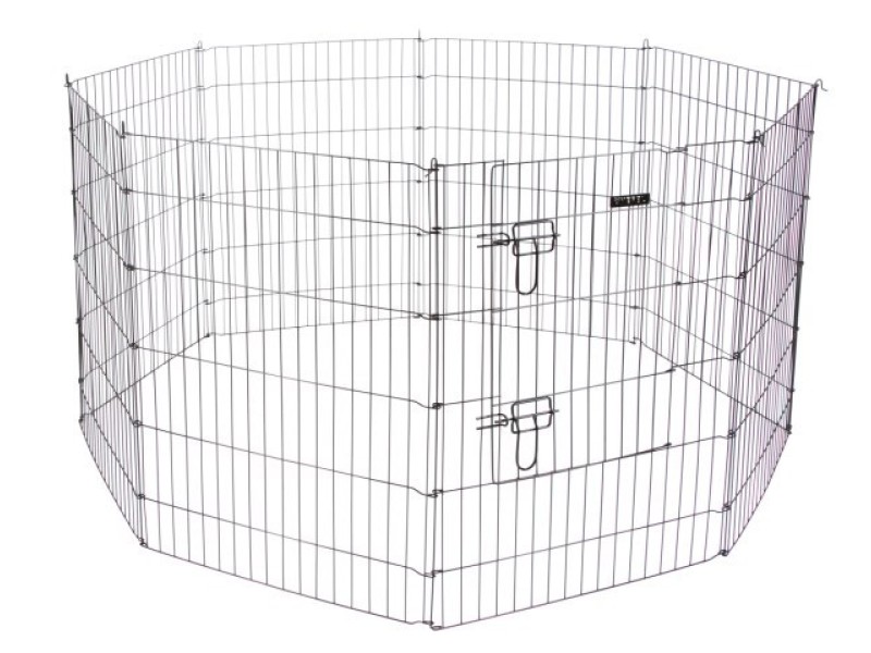 KERBL Run, large 8-piece modular playpen for dogs, cats, rabbits and rodents - 57x78 cm DLZKERDSU0001 – KERBL Легла, постелки и къщички