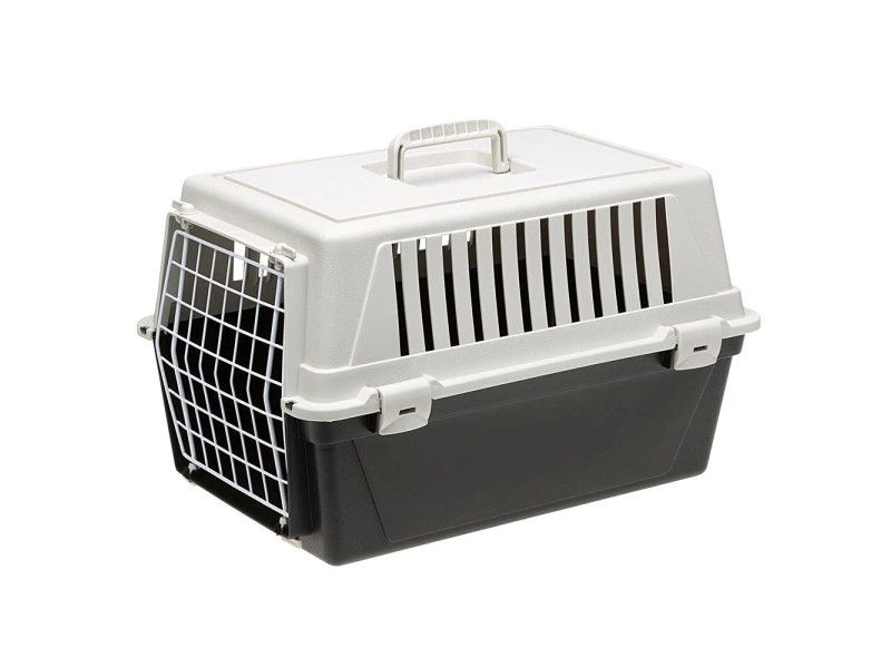 FERPLAST Atlas 20 EL - pet carrier, grey black 73008717ELPA – FERPLAST Клетки и хранилки