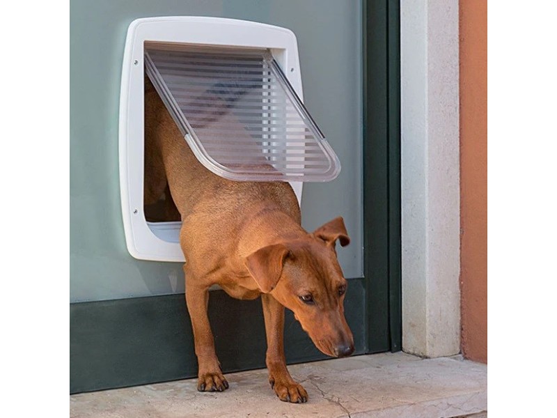 FERPLAST Swing 11 grey - dog and cat door - 31 x 9.6 x 38.4 cm DLZFPAKIT0005 – FERPLAST Клетки и хранилки