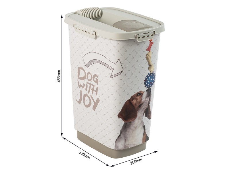 ROTHO Cody Beige - food container - 25l DLZROHMIU0021 – rotho Контейнери за храни