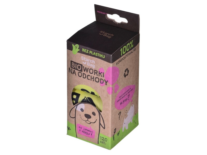 STARCH BAG - Dog poop bags - 8 x 15 STARCH BAG - Dog poop bags - 8 x 15 961811 – Starch Bag Каишки