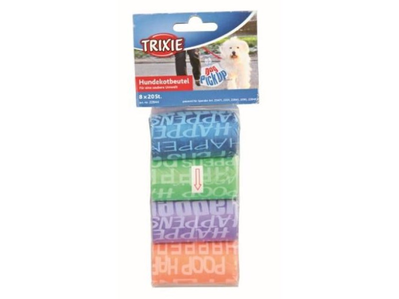 TRIXIE Doggy Pick Up - Droppings bags - 8x20 TX-22844 – TRIXIE Каишки