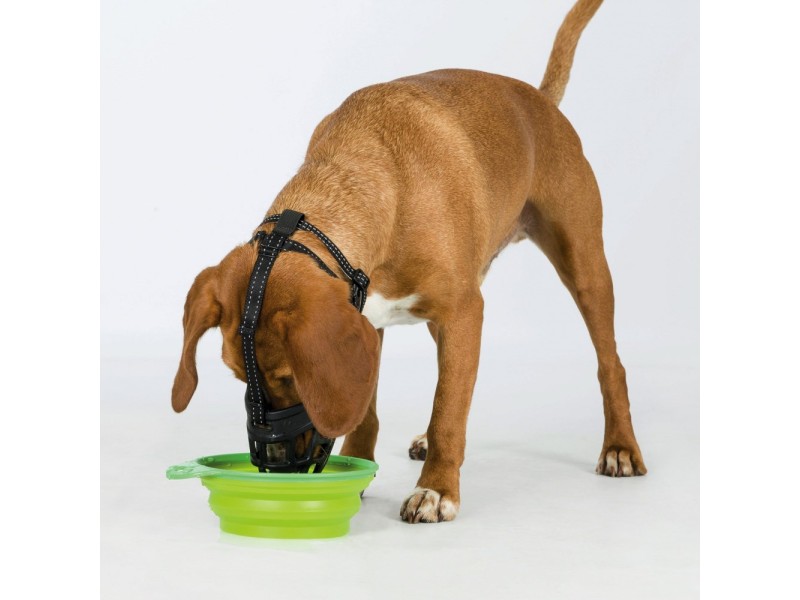 TRIXIE muzzle for dog - size M-L - black TX-17613 – TRIXIE Каишки