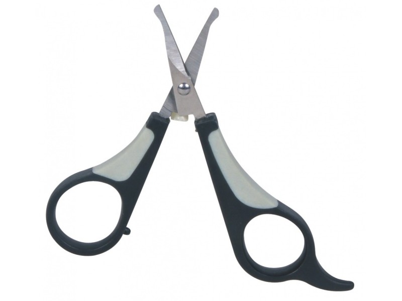 TRIXIE 2360 pet grooming scissors Black, Grey, Stainless steel Ambidextrous Universal DLZTXESIG0022 – TRIXIE Грижа и хигиена