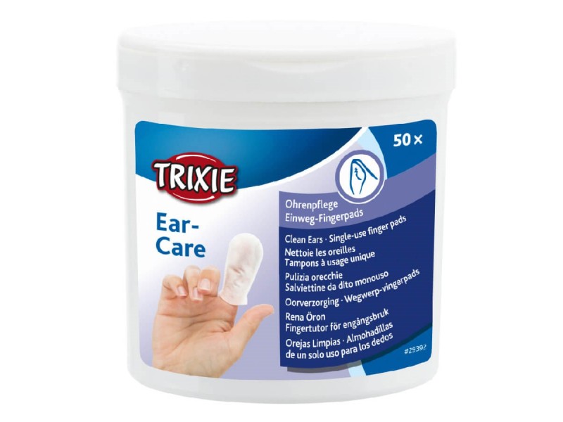 TRIXIE Ear-Care Ear wipes - 50 pcs. TX-29392 – TRIXIE Грижа и хигиена
