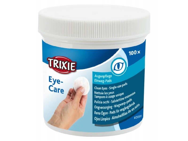 TRIXIE Eye Care Eye wipes - 100 pcs. TX-29391 – TRIXIE Грижа и хигиена