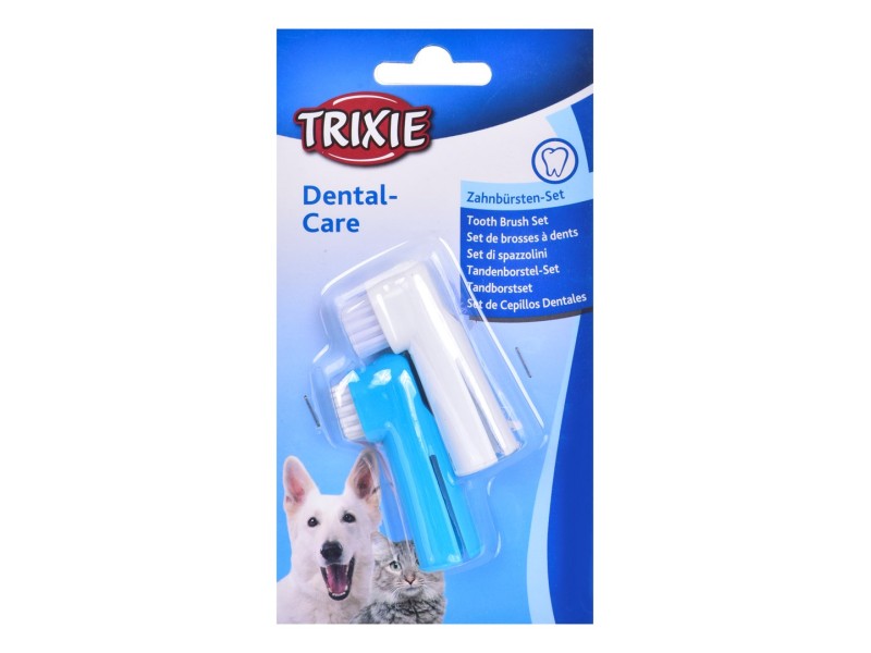 Trixie toothbrush, 2 pieces 2550 DLZTXEHIP0032 – TRIXIE Грижа и хигиена
