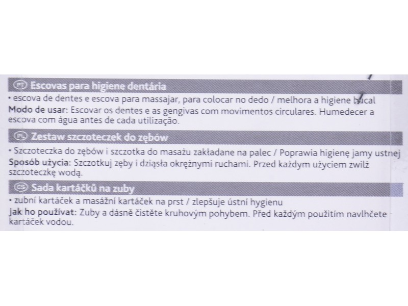 Trixie toothbrush, 2 pieces 2550 DLZTXEHIP0032 – TRIXIE Грижа и хигиена