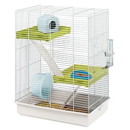 FERPLAST Hamster Tris - cage for hamster - 46x29x58 cm