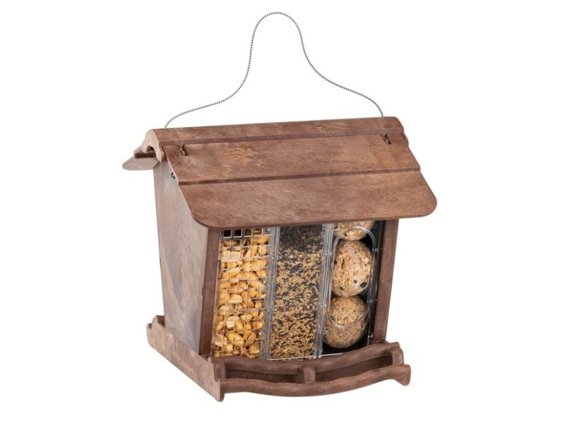 FERPLAST JOK 1 WILD BIRD FEEDER - karmnik brązowy DMZFPAKLA0014 – FERPLAST Клетки и хранилки