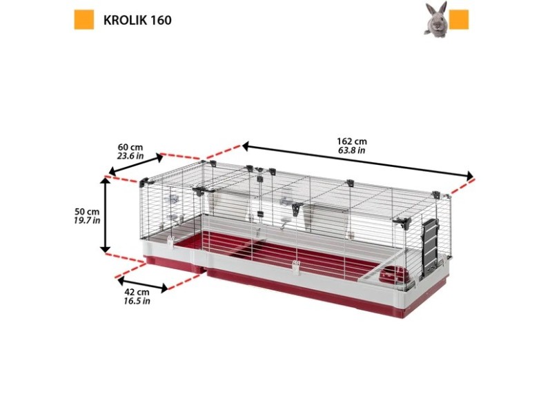 FERPLAST Krolik 160  - Cage 57072670 – FERPLAST Клетки и хранилки