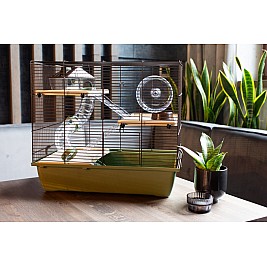 INTER-ZOO Pinky 3 Japandi - cage for rodents - 50 x 33 x 45,5cm