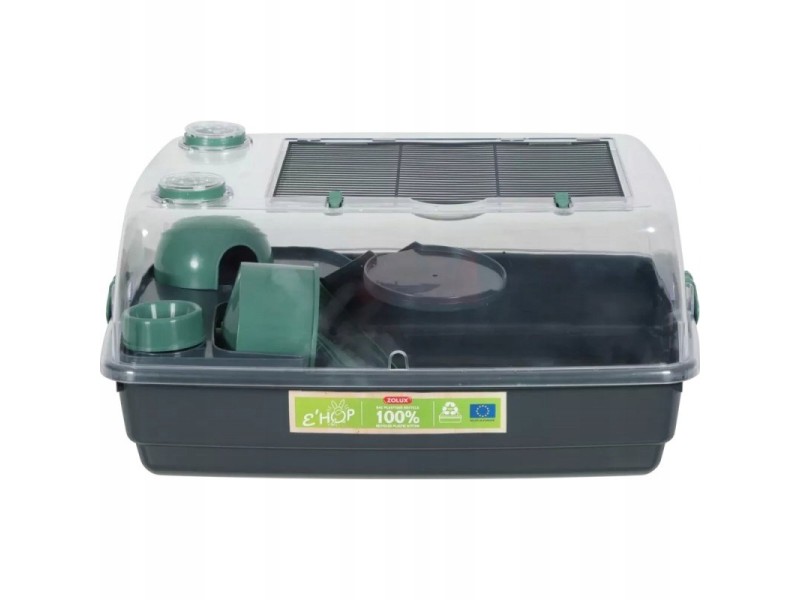 ZOLUX Cage EHOP for hamster 55 cm - green DMZZOUKLA0027 – ZOLUX Клетки и хранилки