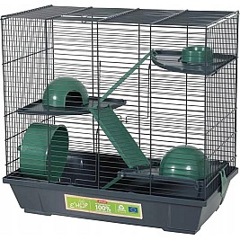 ZOLUX Cage EHOP for hamster triple 50 cm - green