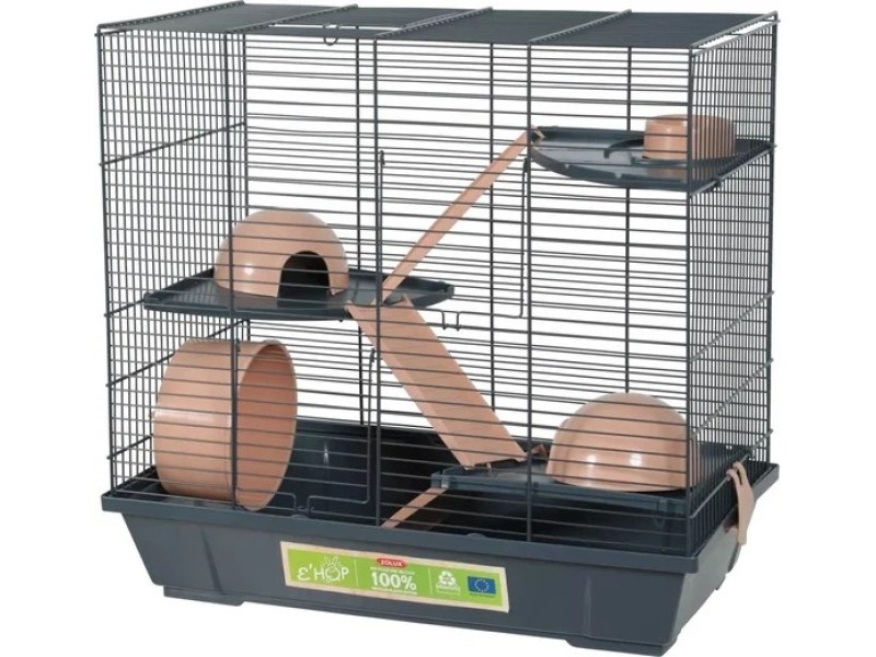ZOLUX Cage EHOP for hamster triple 50 cm - pink DMZZOUKLA0030 – ZOLUX Клетки и хранилки