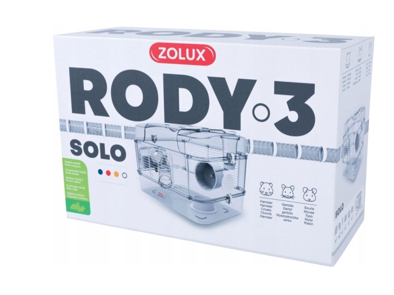 ZOLUX Cage  RODY3 SOLO color: white DLZZOUKLA0024 – ZOLUX Клетки и хранилки