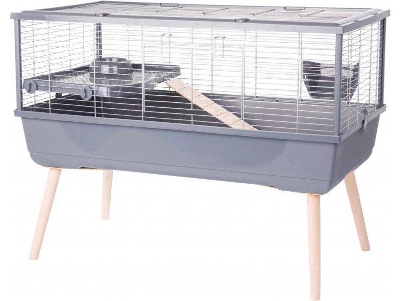 ZOLUX Neolife 100 grey - cage for domestic cavia 205662GRI – ZOLUX Клетки и хранилки