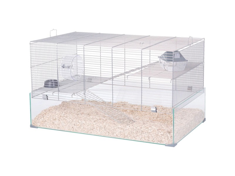 ZOLUX Neolife 80 grey - gerbil cage 205664GRI – ZOLUX Клетки и хранилки