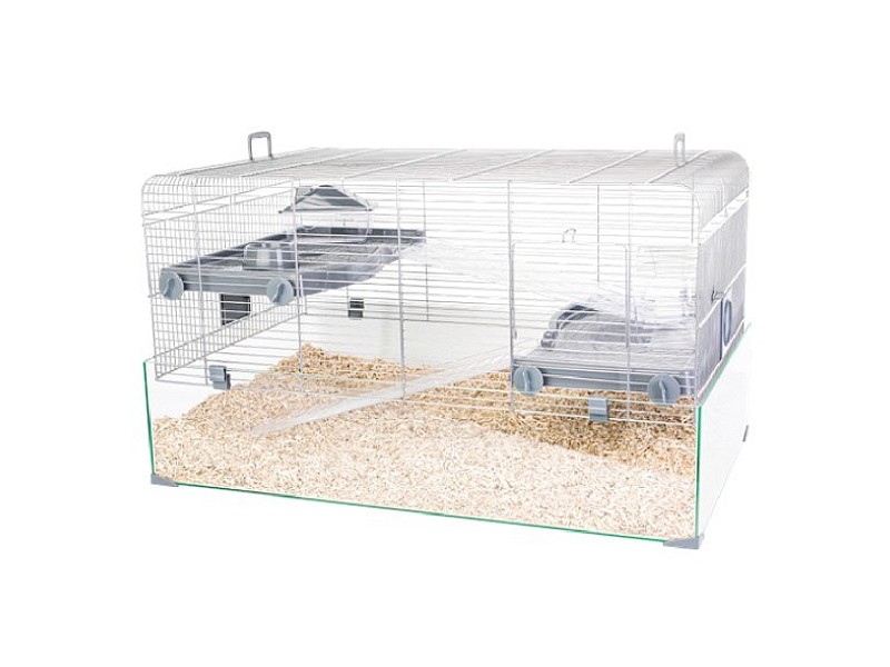 ZOLUX Panas Colour 80 - rodent cage - grey 205692GRI – ZOLUX Клетки и хранилки