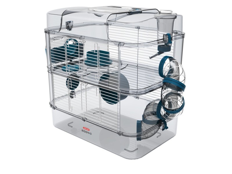 ZOLUX Rody3 DUO - rodent cage - Blue DLZZOUKLA0031 – ZOLUX Клетки и хранилки