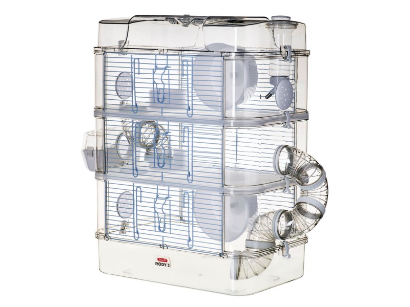 ZOLUX Rody3 Trio White - cage for rodents - 1 piece DLZZOUKLA0032 – ZOLUX Клетки и хранилки
