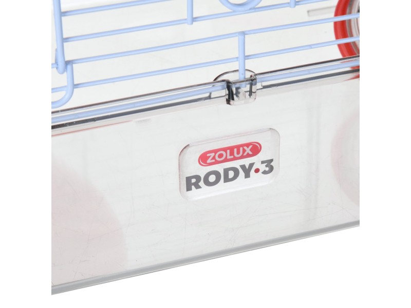 ZOLUX Rody3 Trio - rodent cage - red DLZZOUKLA0033 – ZOLUX Клетки и хранилки