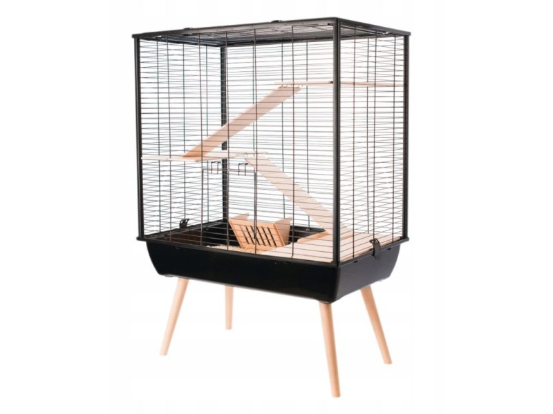 Zolux Cage Neo Cozy Large Rodents H80, black color DLZZOUKLA0010 – ZOLUX Клетки и хранилки