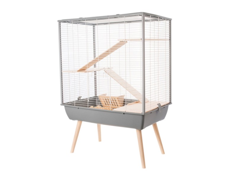 Zolux Cage Neo Cozy Large Rodents H80, grey color DLZZOUKLA0009 – ZOLUX Клетки и хранилки