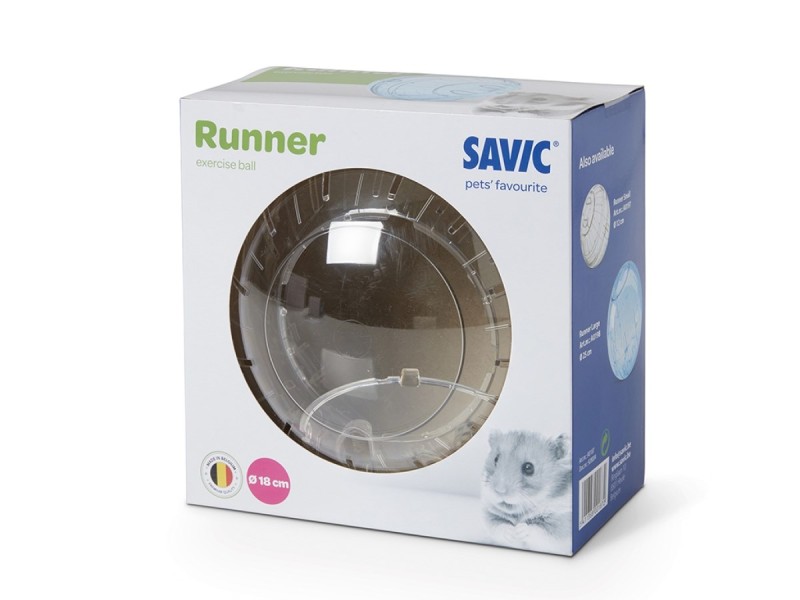 SAVIC Running ball for hamster – 18 cm DLKSVCKUW0016 –  Играчки за домашни любимци