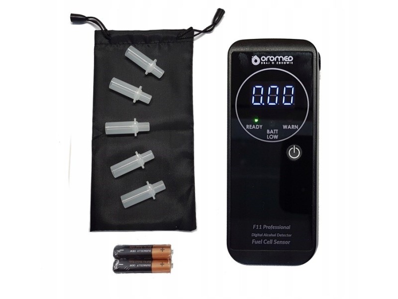 OROMED F11 PROFESSIONAL alcohol tester Black F11 PROFESSIONAL – oromed Дрегери за алкохол